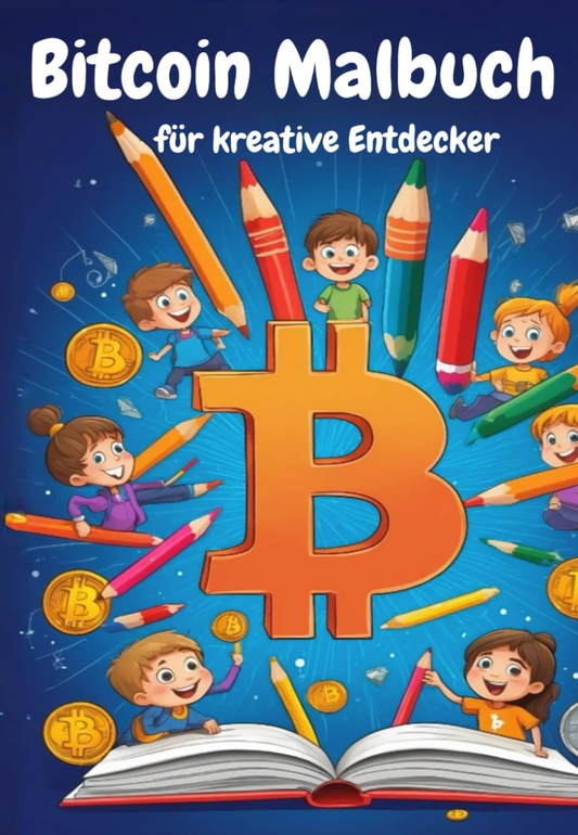 Bitcoin Ausmalbuch - für kreative Entdecker